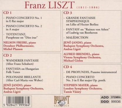 Liszt - Works For Piano & Orchestra