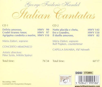 Italian Cantatas