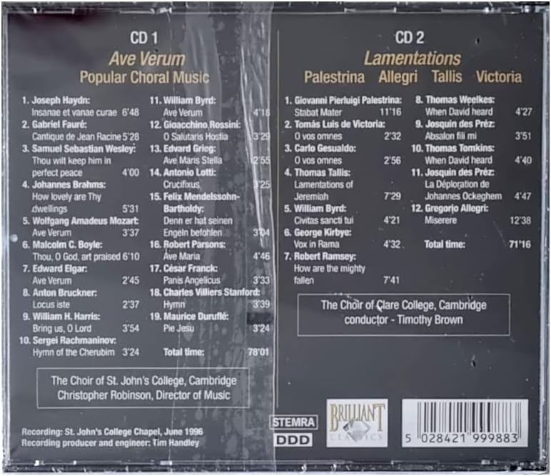 Choral Masterworks