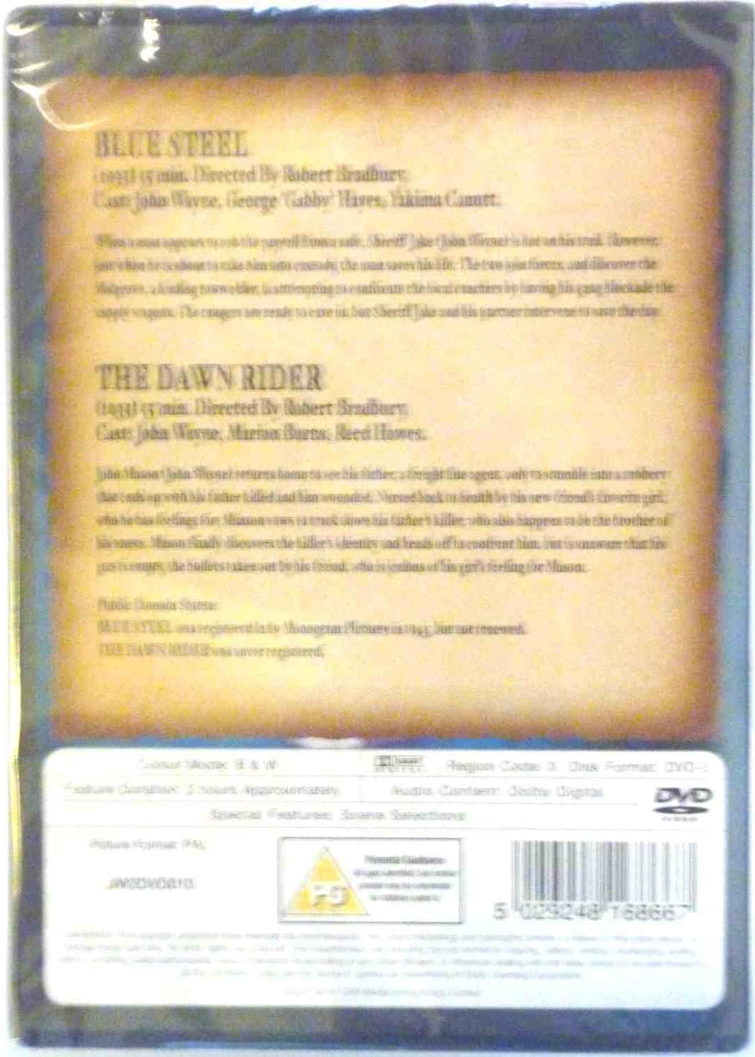 John Wayne Collection (A Special 2DVD Collection - Blue Steel, Dawn Rider)