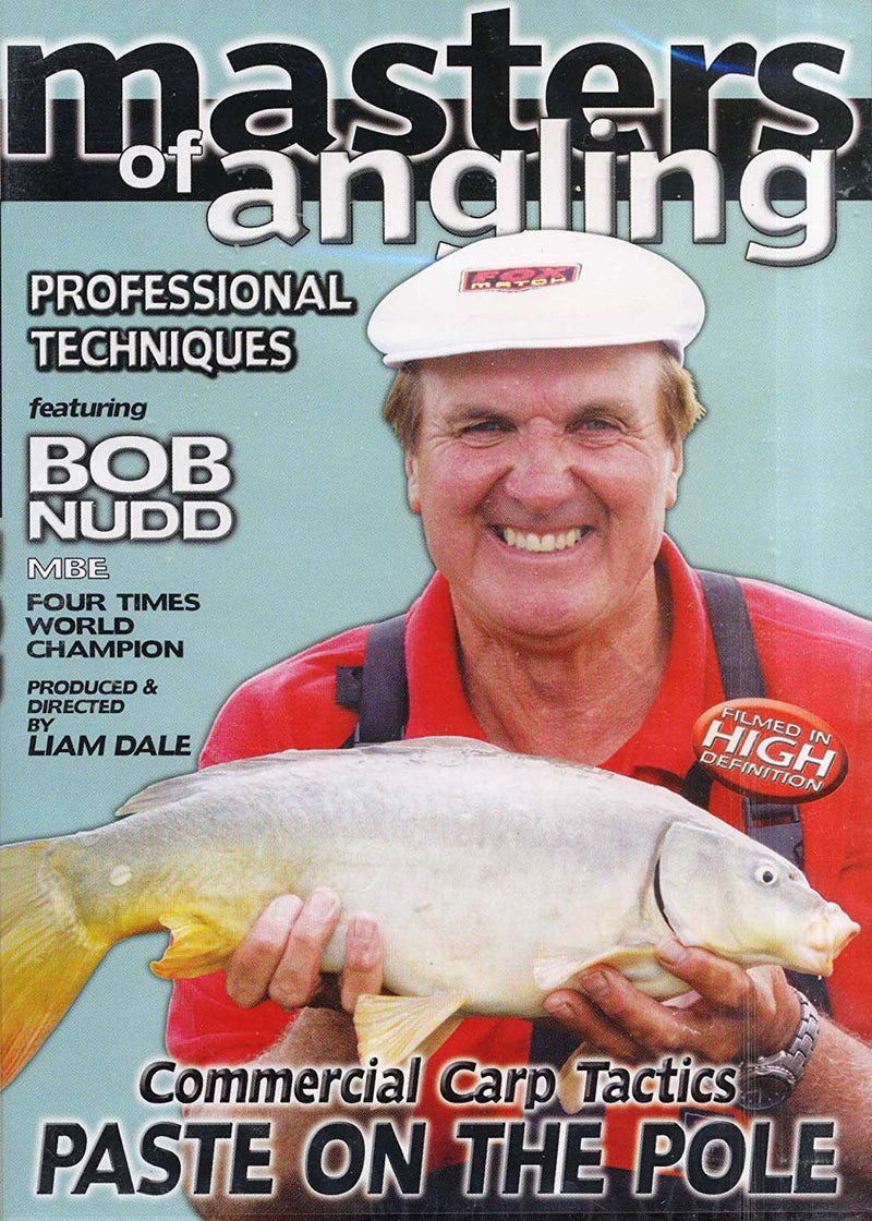 MASTERS OF ANGLING BOB NUDD COMMERCIAL CARP TACTICS PASTE ON THE POLE