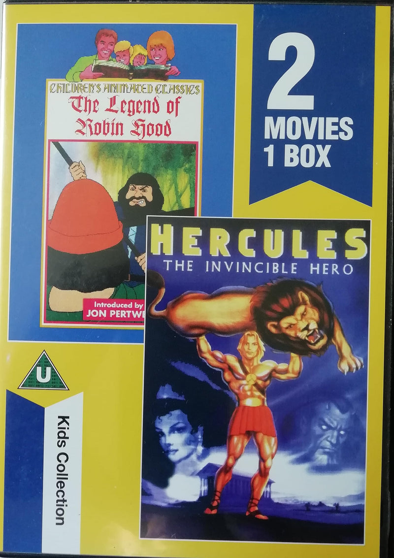 Hercules, and The Legend of Robin Hood (Kids Collection - 2 Movies, 1 Box