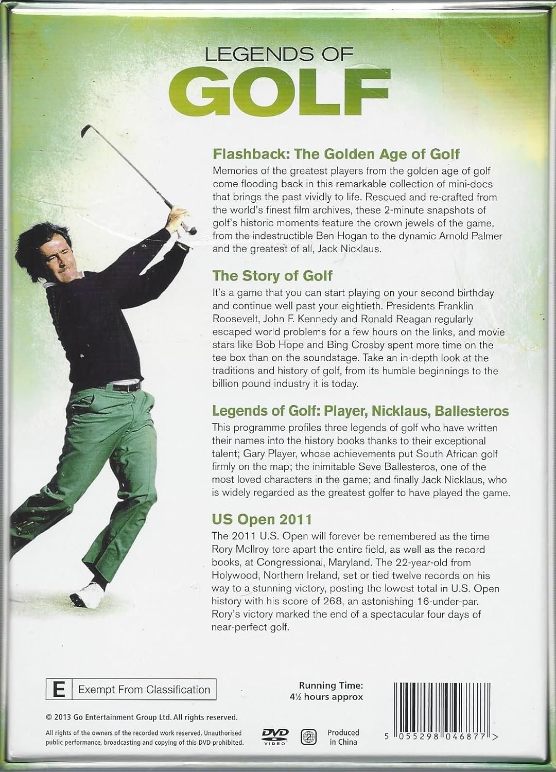 Legends of Golf - 4 DVD Collection