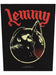 XLG Lemmy With Microphone Back Patch Motorhead Lead Singer Metal Sew On Applique