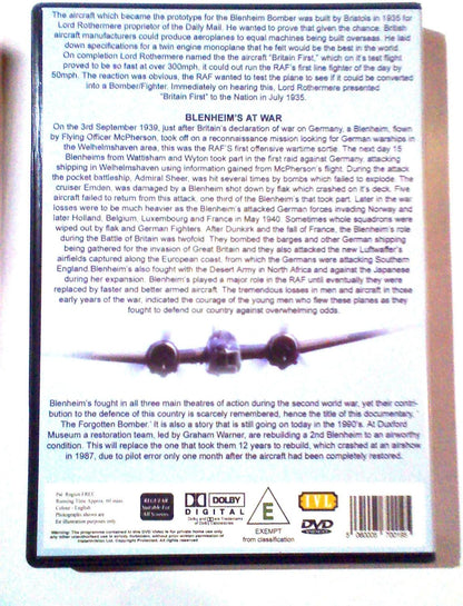 The Forgotten Bomber - The Story Of The Blenheim Bomber