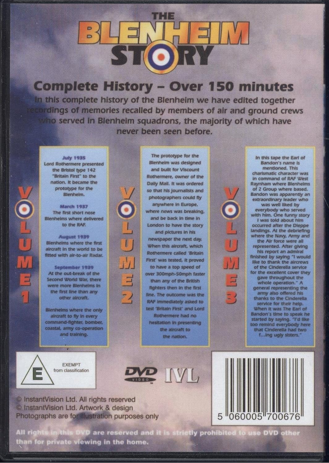 The Blenheim Story: The Complete History