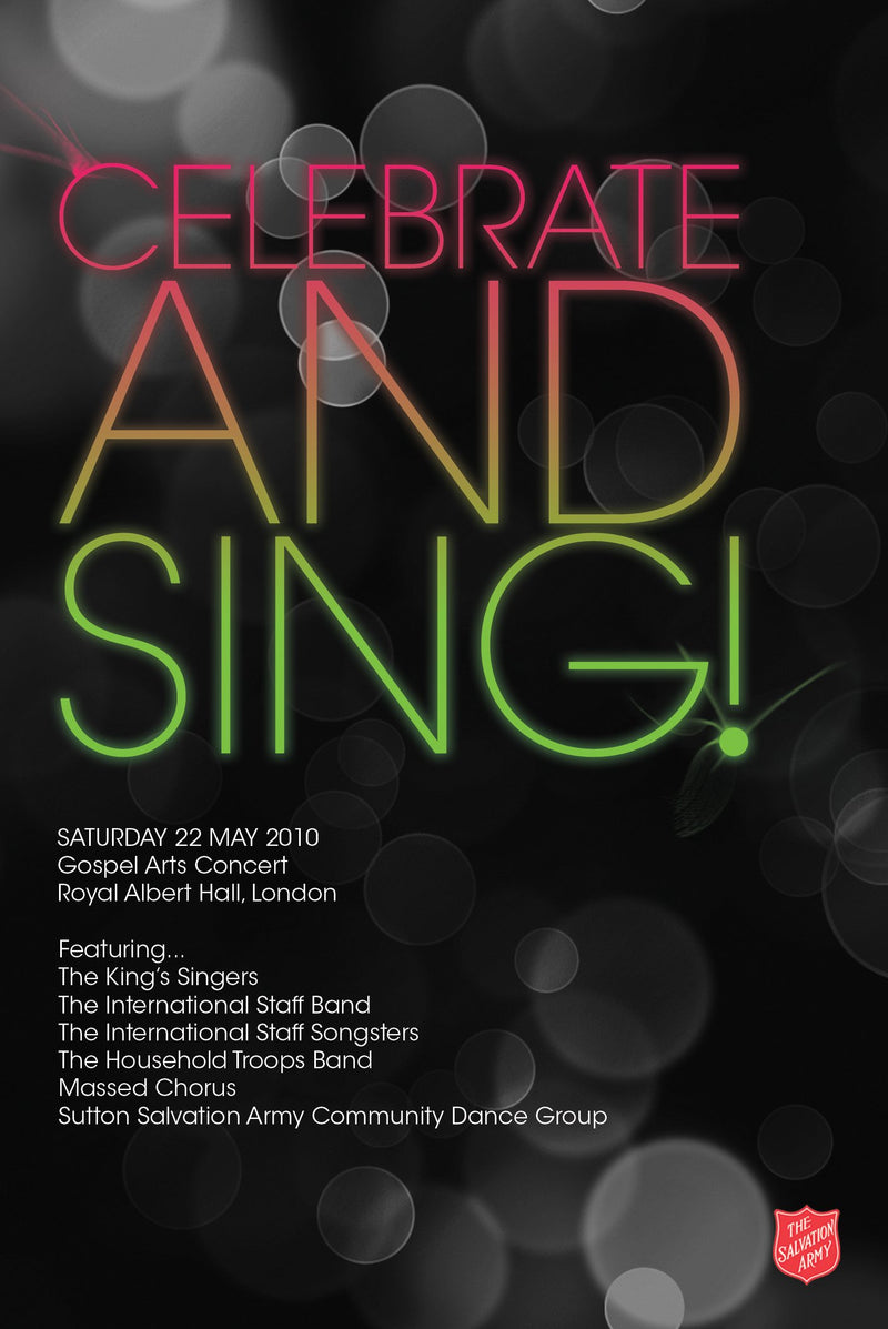 Celebrate And Sing - The Salvation Army Gospel Arts Concert 2010