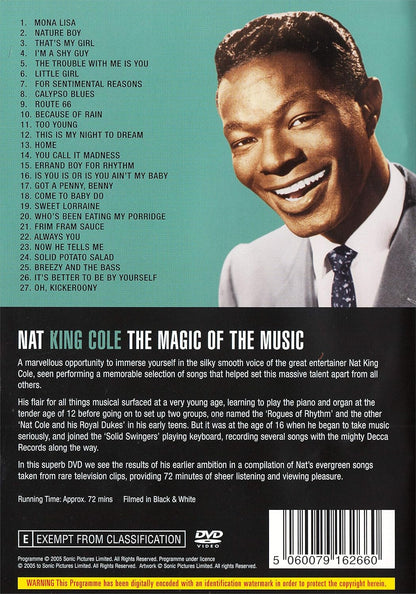 Nat King Cole - The Magic Of The Music DVD