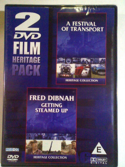 Heritage Film Pack - A Festival Of Transport/fred Dibnah Getting Steamed Up (Import)