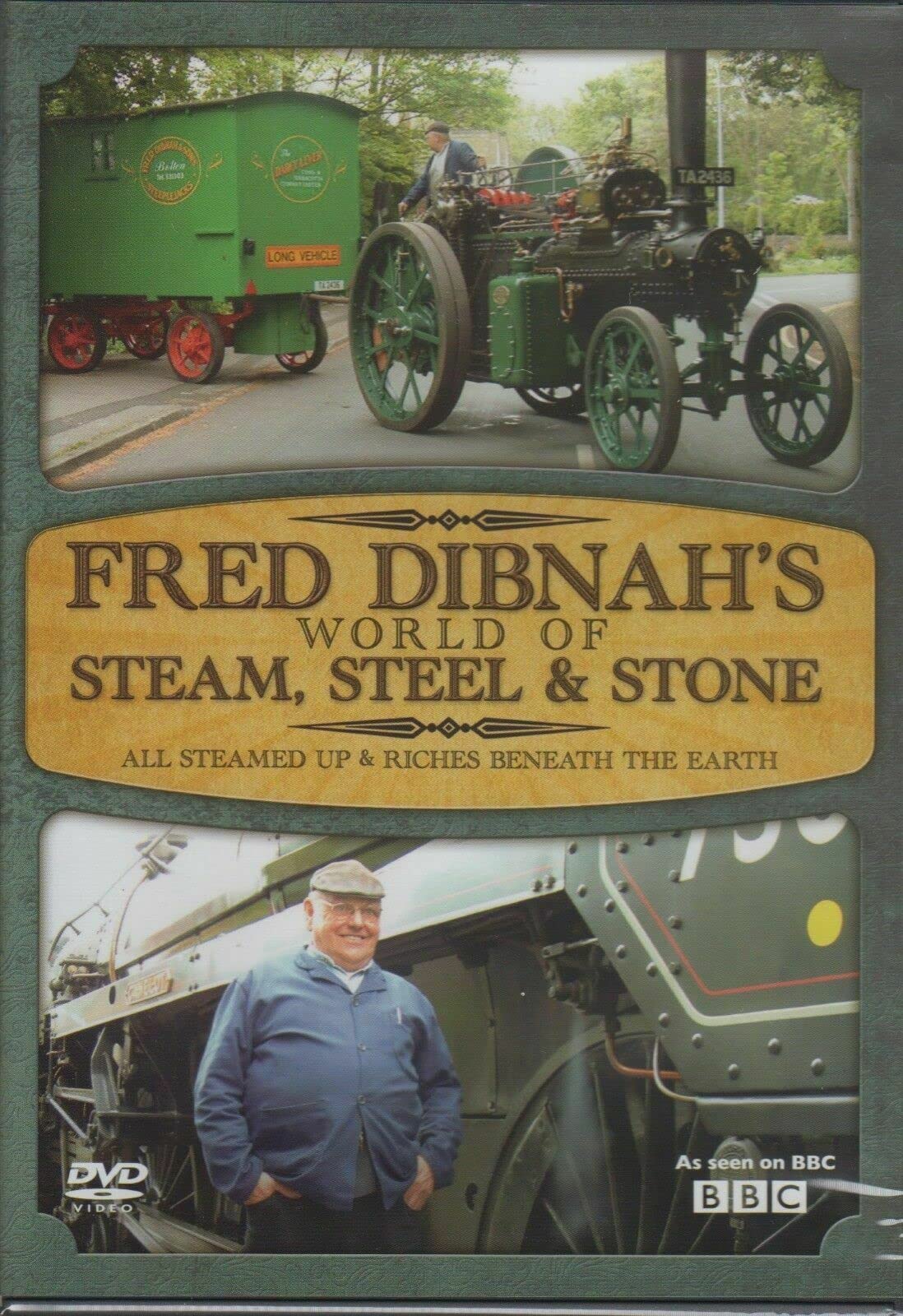 Fred dibnah`s world of steam steel & stone (Import)