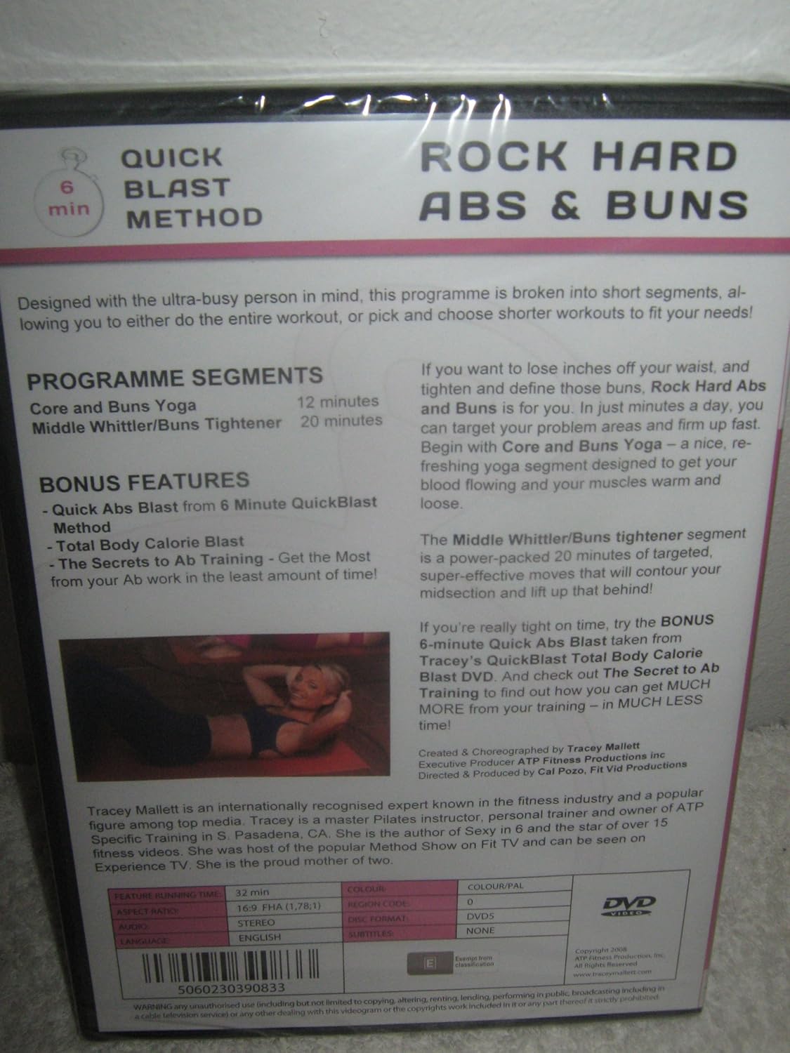 Tracey Mallett Rock Hard Abs & Buns