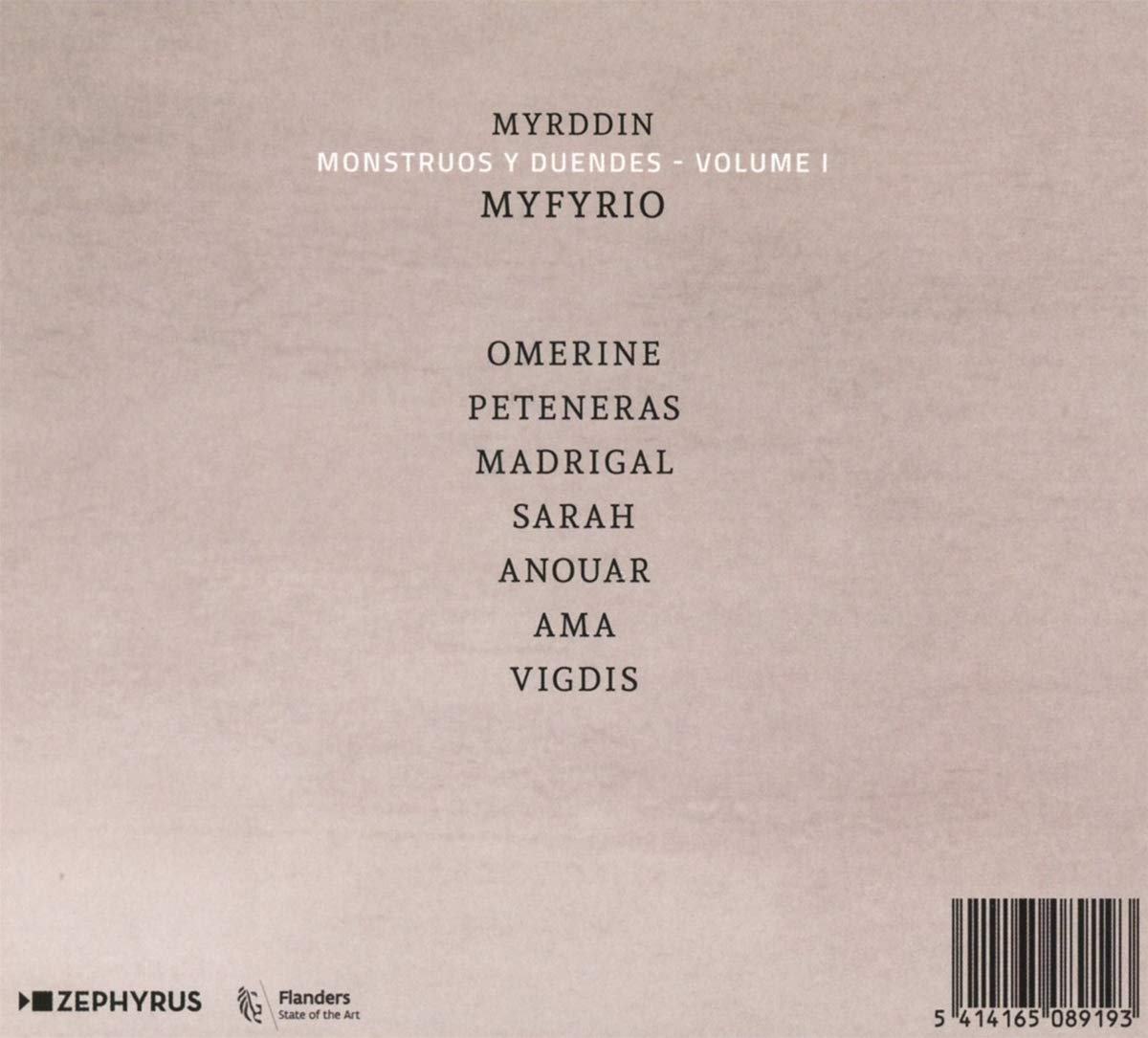Monstruos y duended vol 1 myfrio