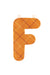 Letter of the decorative alphabet F - Lilliputiens