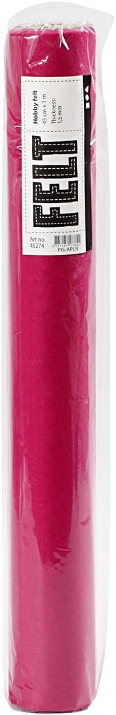 Creativ Company 1-Piece Craft Felt, Cerise