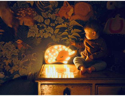 Lamp - Hertje - Lichtbruin