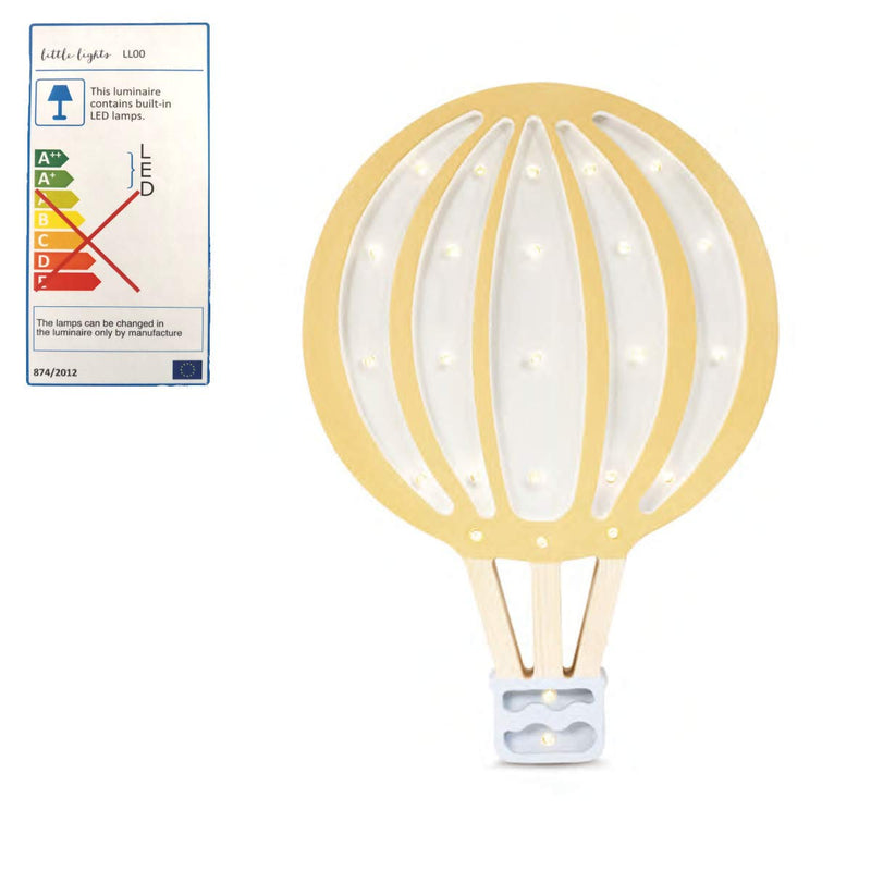 Lamp - Heteluchtballon - Mosterd