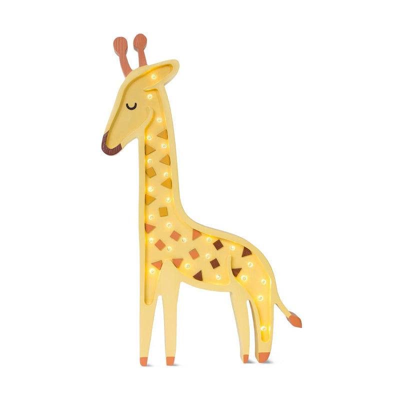 Little Lights Nachtlampje lamp | Home Slaapkamer Decoratie | Tafellamp Giraffe Afrikaans Geel (Afrikaans geel