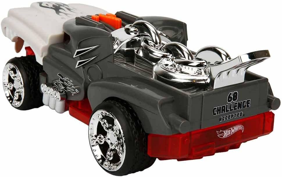 Mondo Motors - Hot Wheels Monster Action Monster Action HOTWEILER - friction car for children - lights and sounds - 51221