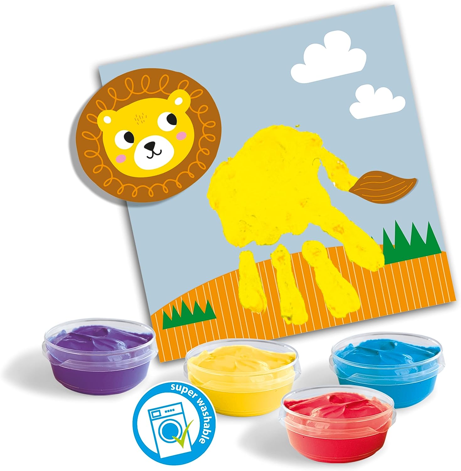 SES Creative My first - Fingerpaint handprint animals