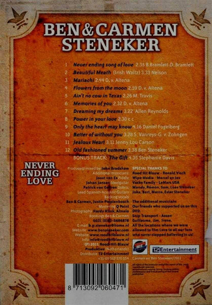 Ben & Carmen Steneker - Never Ending Love