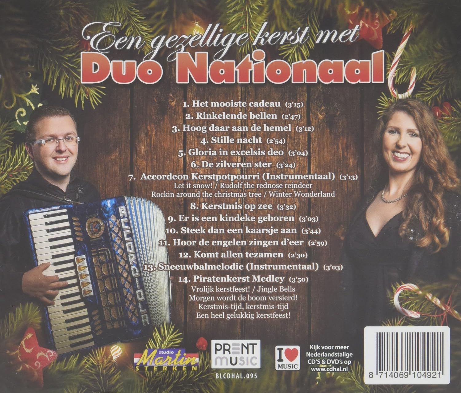Duo Nationaal - Een Gezellige Kerst Met