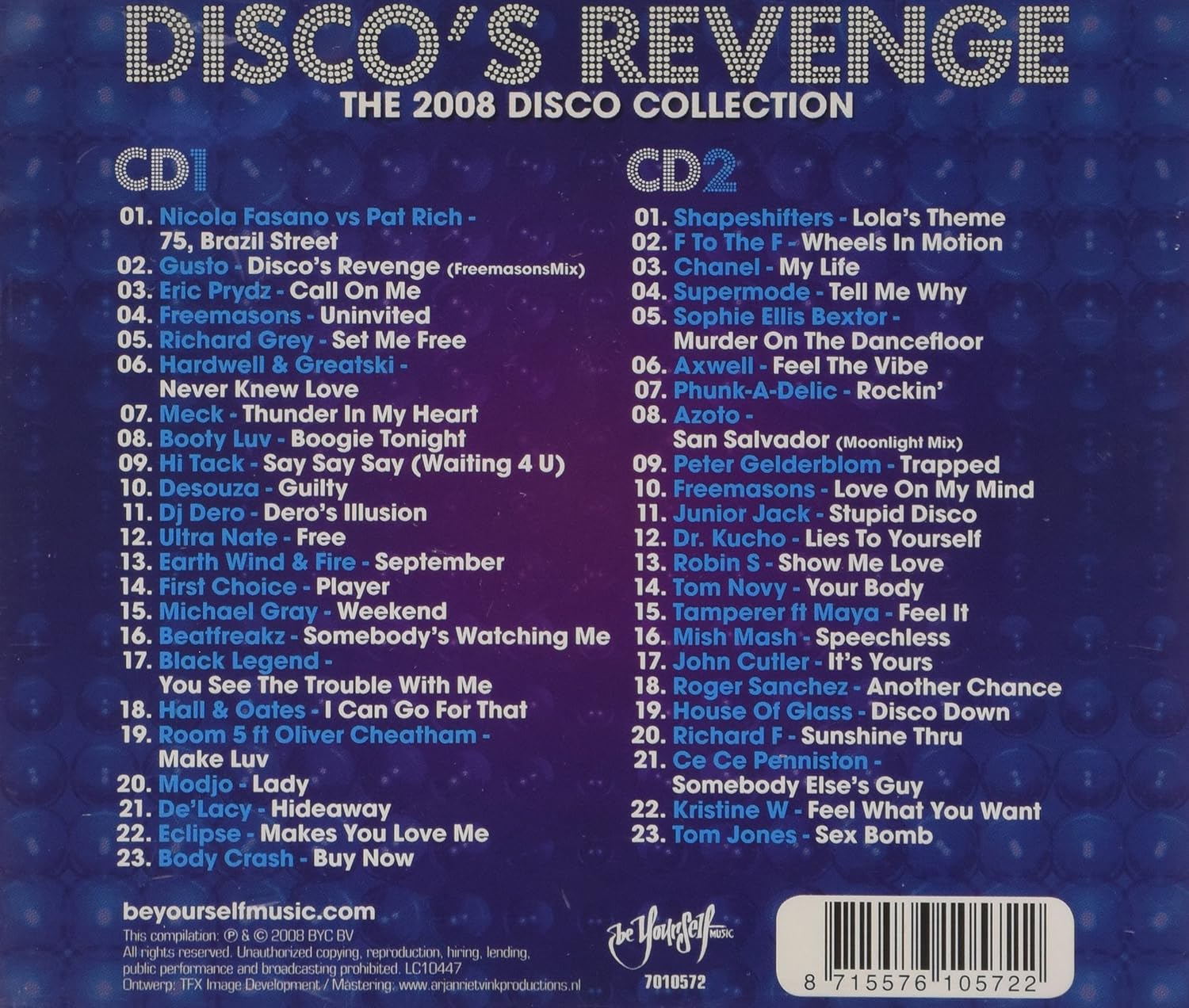 Various - Disco's Revenge - The 2008 Dis