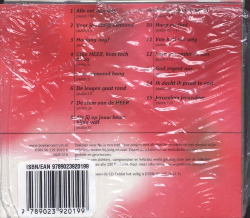 Psalmen Voor Nu - Voor Niemand Bang (CD)