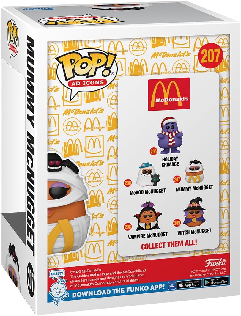 Funko POP! Ad Icons: McDonalds - Nugget - NB - Mummy - McDonald's - Collectable Vinyl Figure - Gift Idea - Official Merchandise - Toys for Kids & Adults - Ad Icons Fans - Model Figure for Collectors