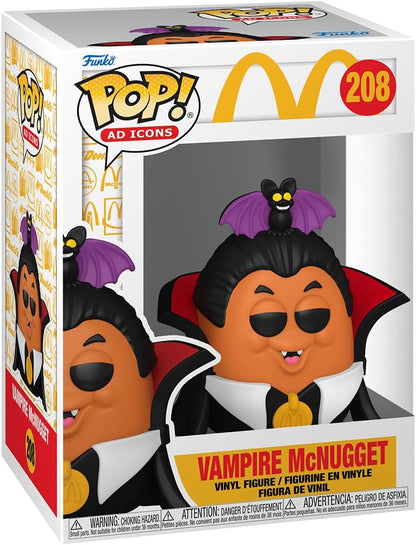Funko POP! Ad Icons: McDonalds - Nugget - NB - Vamp - McDonald's - Collectable Vinyl Figure - Gift Idea - Official Merchandise - Toys for Kids & Adults - Ad Icons Fans - Model Figure for Collectors