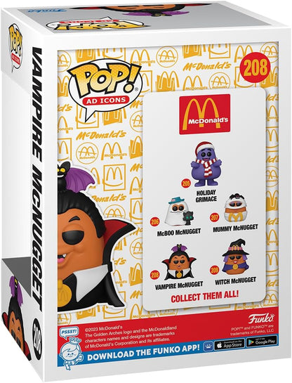 Funko POP! Ad Icons: McDonalds - Nugget - NB - Vamp - McDonald's - Collectable Vinyl Figure - Gift Idea - Official Merchandise - Toys for Kids & Adults - Ad Icons Fans - Model Figure for Collectors