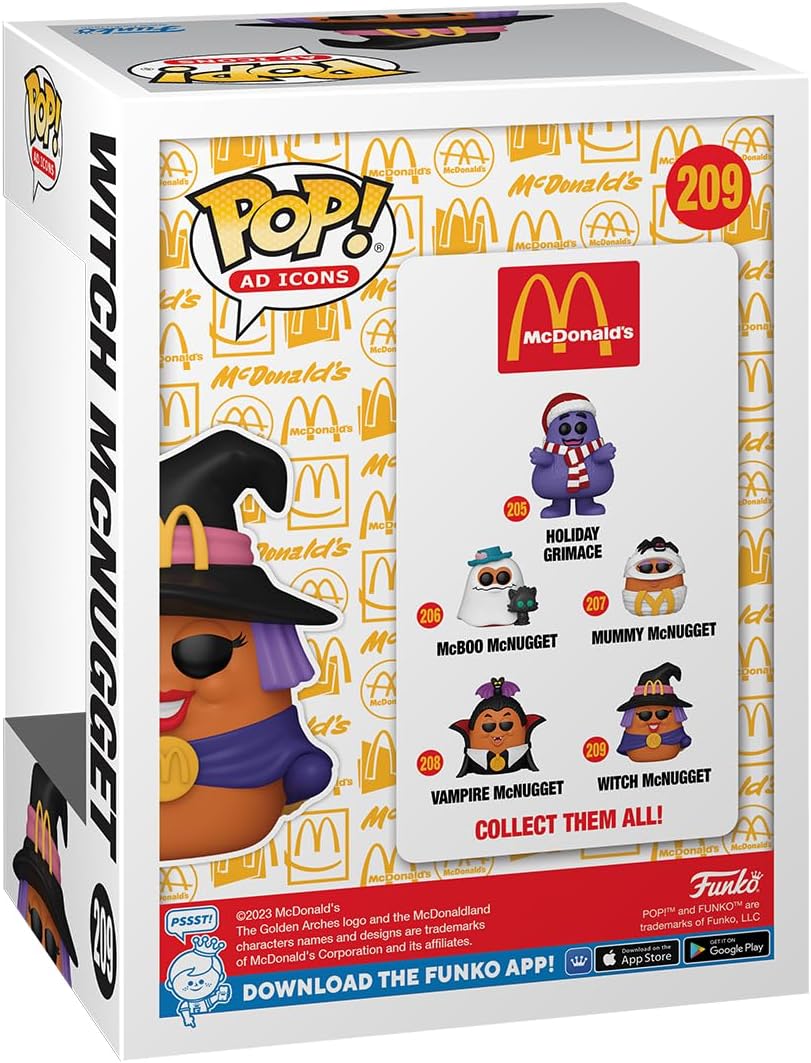 Funko POP! Ad Icons: McDonalds - Nugget - NB - Witch - McDonald's - Collectable Vinyl Figure - Gift Idea - Official Merchandise - Toys for Kids & Adults - Ad Icons Fans - Model Figure for Collectors