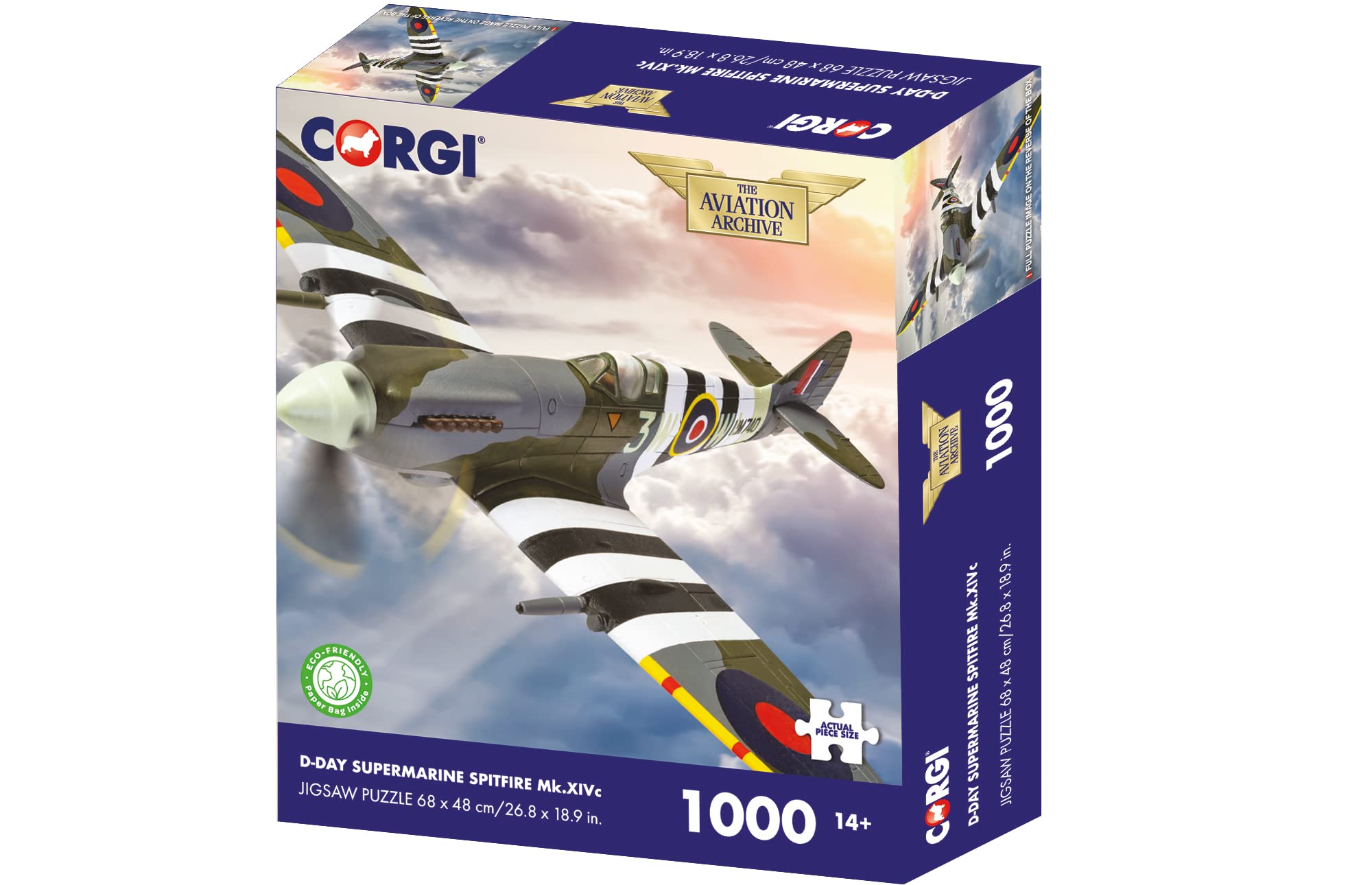 Corgi CG0005 Jigsaw Puzzle, Multicolor