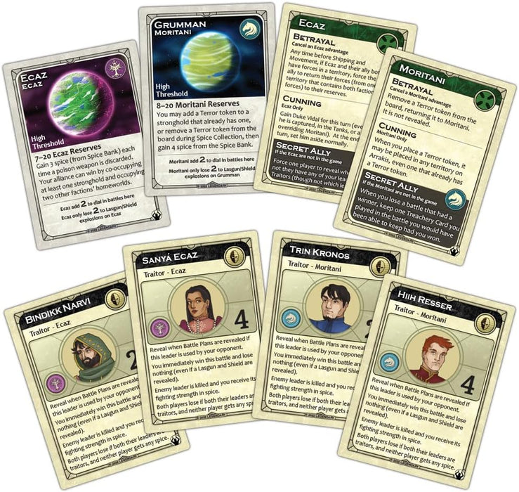 Gale Force Nine- Dune Ecaz & Moritani House Expansion