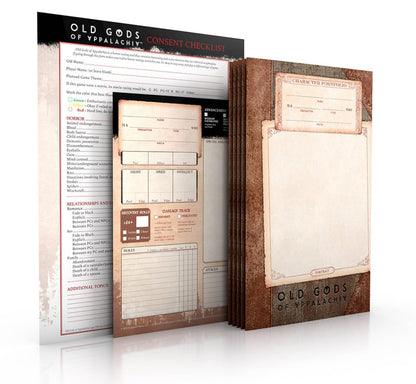 Old Gods of Appalachia RPG Chrctr Prtfls