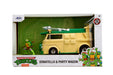 Jada TURTLES PARTY WAGON 1:24 Die-Cast Car play or gift and for a collection for both Kids and Adults, Yellow/Green