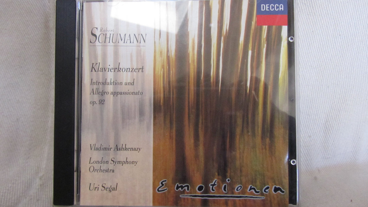 Klavierkonzert op. 54 / Introduktion und Allegro appassionato op. 92 / Konzertstück op. 134