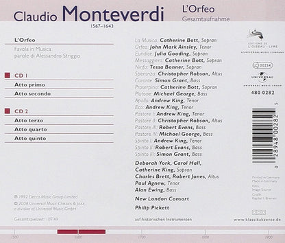 Monteverdi: Lorfeo