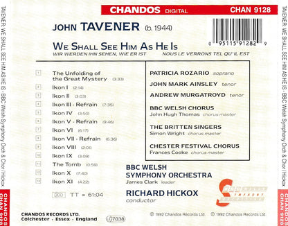 Tavener: We Shall See Him As He Is (BBC Welsh Symphony Orch & Cho