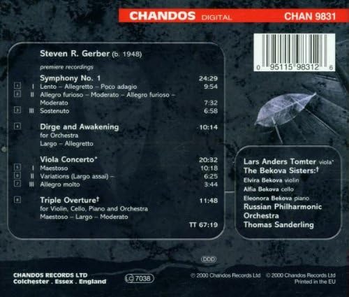 Symphony No.1, Viola Concerto/tomter