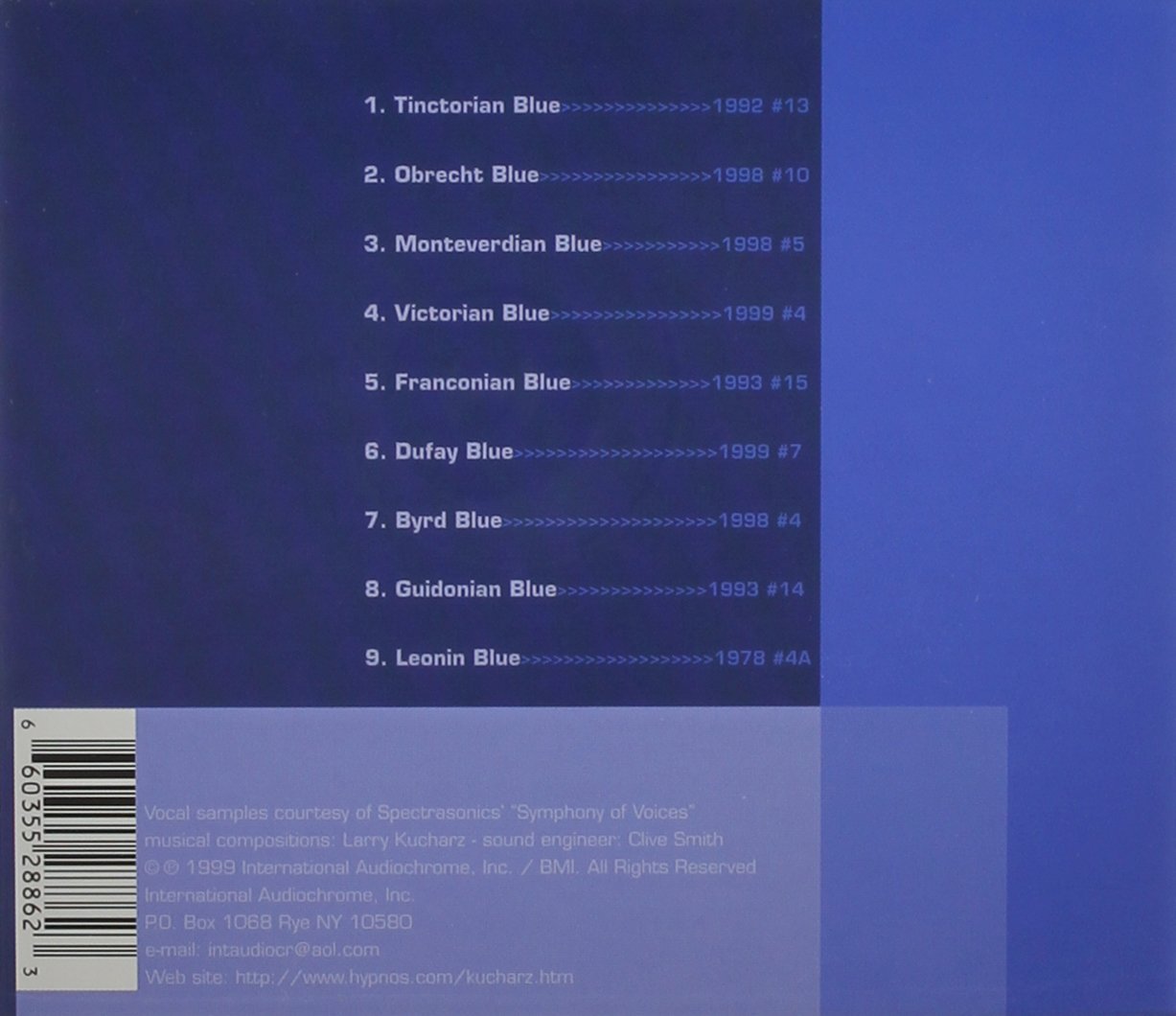 Digichoral Blue Portraits