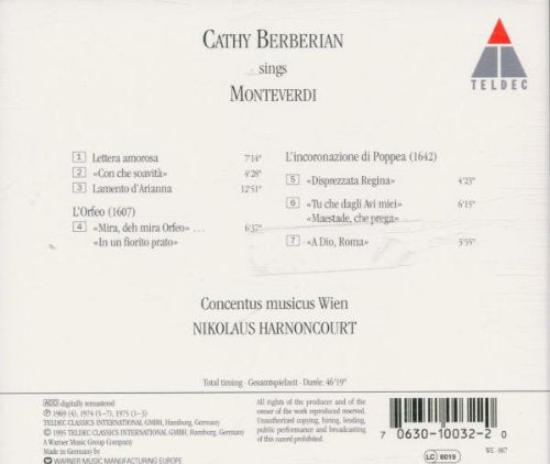 Berberian singt Monteverdi
