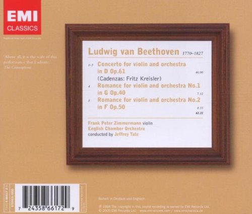 Violinkonzert/Romanzen (Ex Rl)