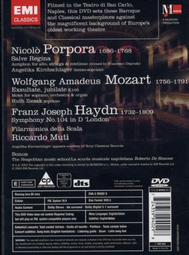 Porpora Mozart Haydn