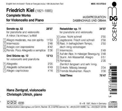 Werke für Violoncello und Klavier