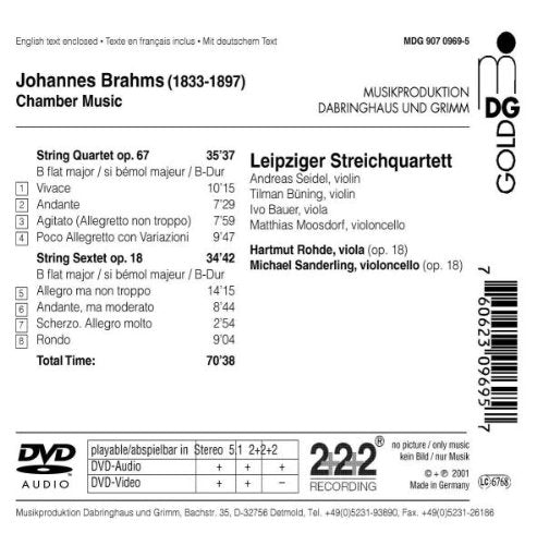 Quartett Op.67/Sextett Op.18