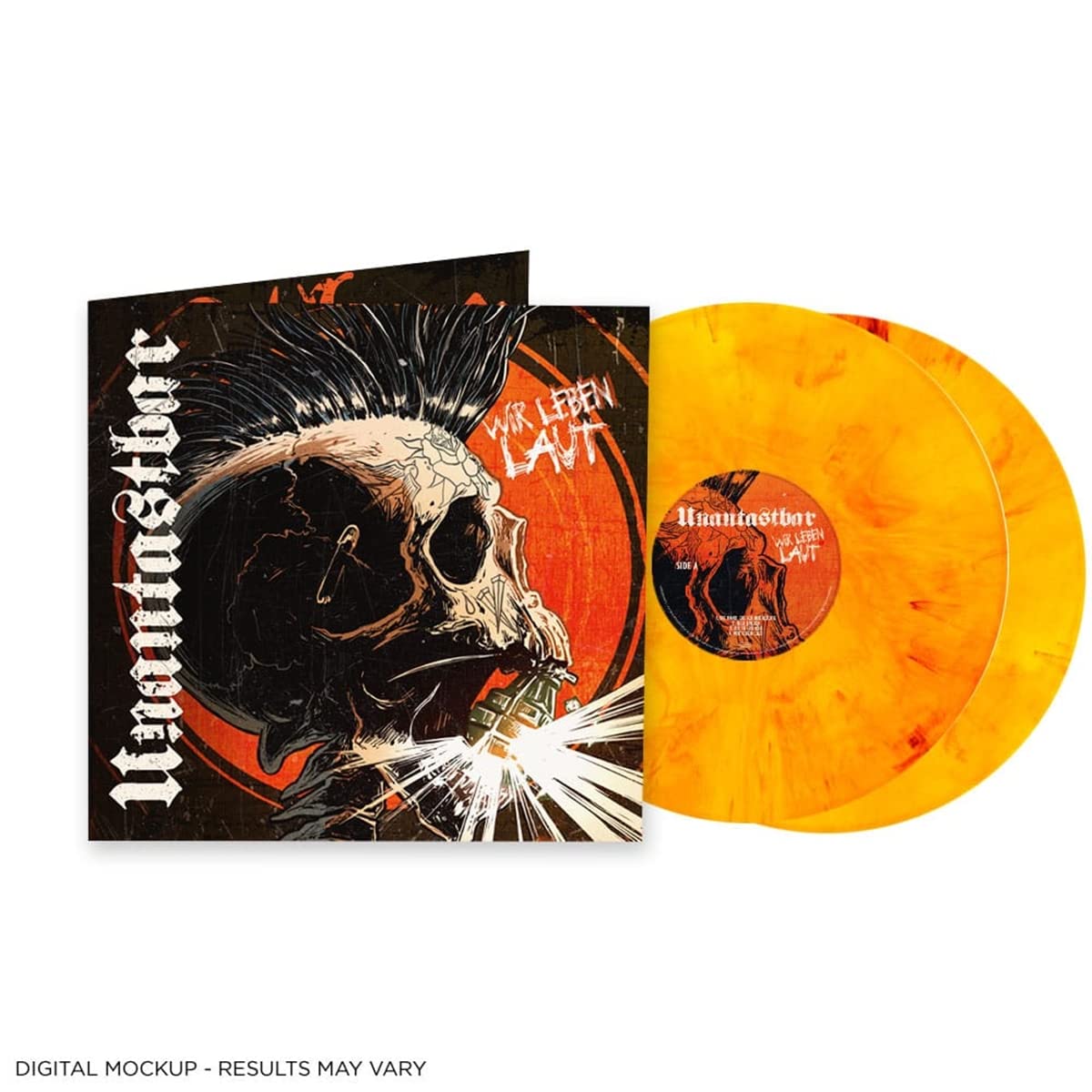 Wir Leben Laut (MARBLED SUN YELLOW/RED LP