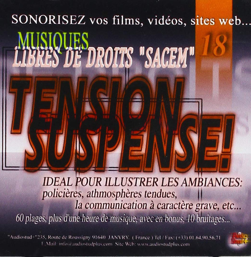Illustrations Musicales Audio Stud+ Vol.18 Tension, Suspence