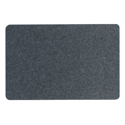 Zeller 2057960 Juego de Mesa de Fieltro Antracita 45 x 30 cm