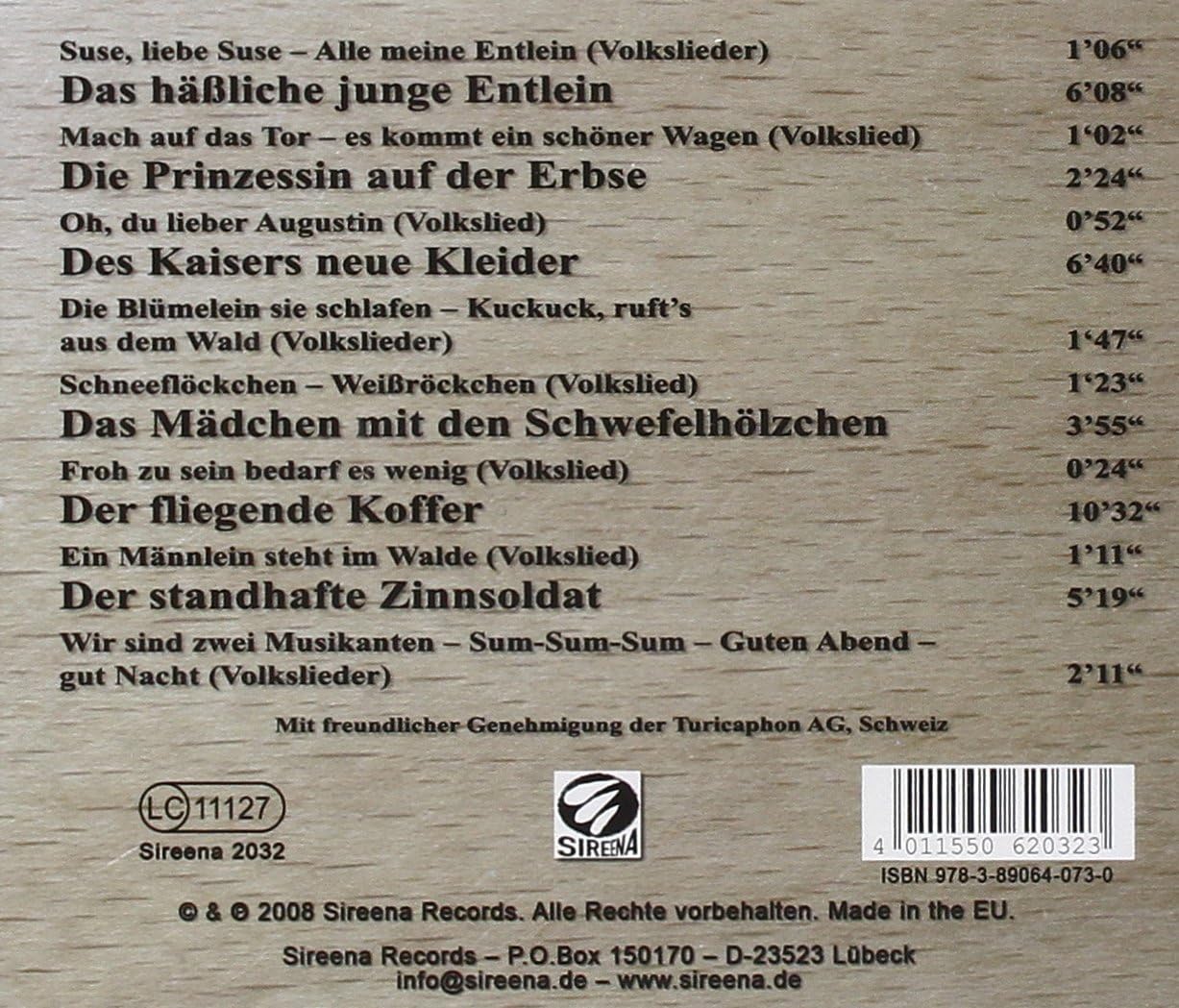 Erzählt Märchen von Hans Christian Andersen