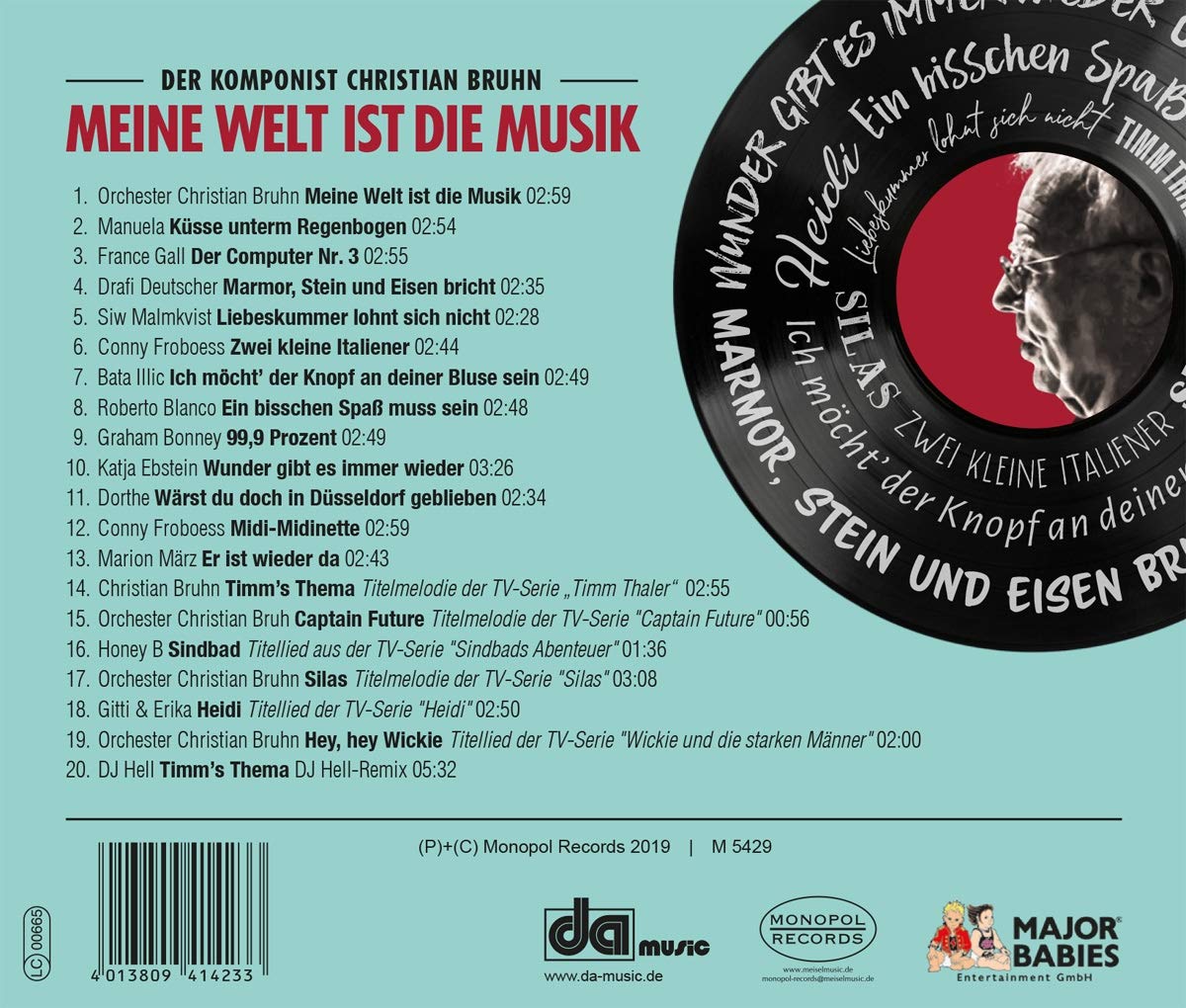 CHRISTIAN BRUHN-MEINE WELT IST DIE MUSIK